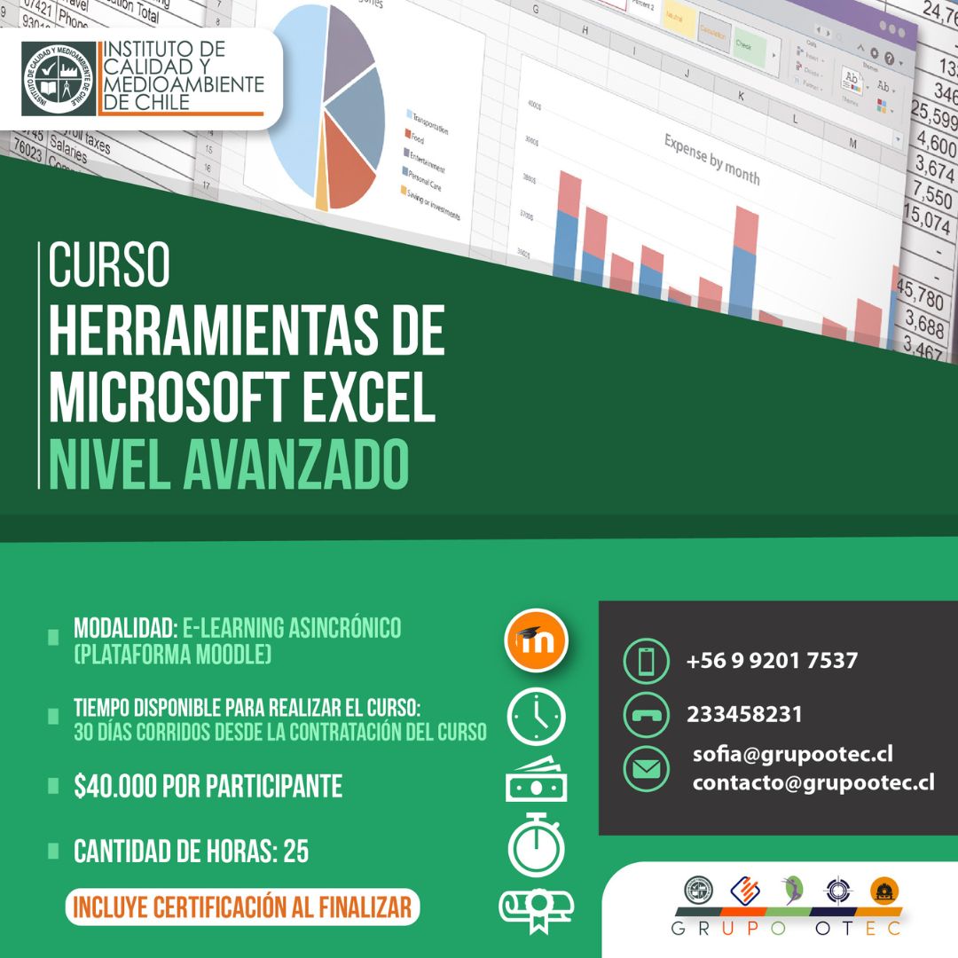 Excel Nivel avanzado ICM Chile